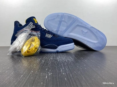 Cheap TBK Retro 3938 4 Michigan AJ4- Soft Jordan 1014